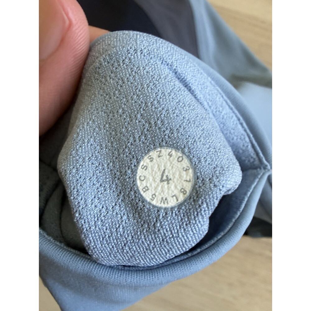 Lululemon Get Going Train Tight 28" Inseam True Navy Cascade Thunder Blue Size 4 - Picture 4 of 7